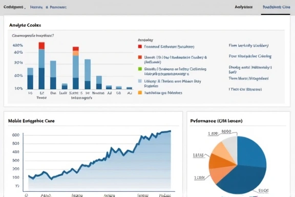 Gráfico de análisis de datos web